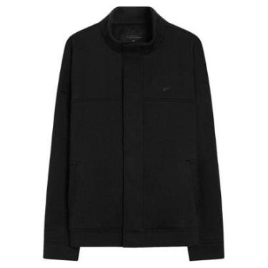 Imagem de Jaqueta Ellus Masculina Moletom Velvet II Vista Preta-Masculino