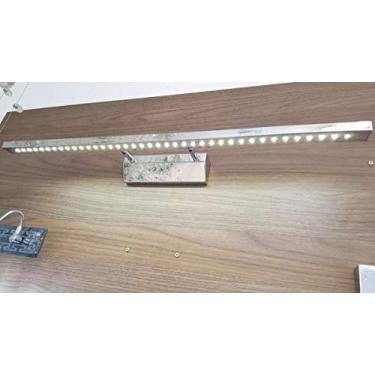 Imagem de Arandela Articulada Led 10w Branca Fria 6500K Para Quadros Espelhos Banheiro