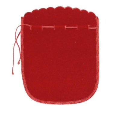 Imagem de Saquinho de Veludo Championn Menor - Arco Íris Embalagens, Vermelho