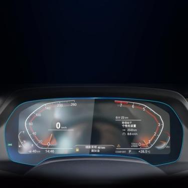 Imagem de Protetor de tela de navegação para BMW X5 X6 X7 G05 G06 G07 2019-2022 Acessórios, Película Protetora Vidro Temperadodashboard low match para Tela de Navegação Touch Screen HD 9H