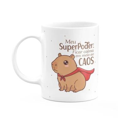 Imagem de Caneca Divertida Capivaras - Meu super poder - JPS INFO