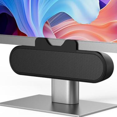 Imagem de Serounder Alto -falantes de Computador para PC para Desktop, Alto -falantes de Monitor Wired USB Com Som Alto e Controle de Volume, Presos Facilmente para Monitores