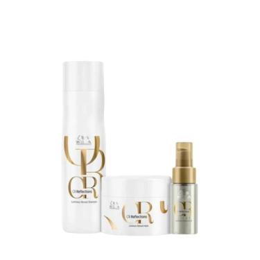 Imagem de Wella Oil Reflections Sh 250ml + Masc 150ml + Oleo Light 30ml - Wella 