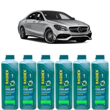 Imagem de Kit aditivo radiador bio coolant pronto para uso verde - mercedes clas