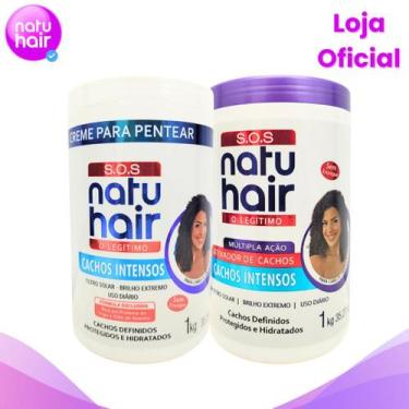 Imagem de Kit Creme para Pentear Cachos Intensos Ativador de Cachos Cachos Inten