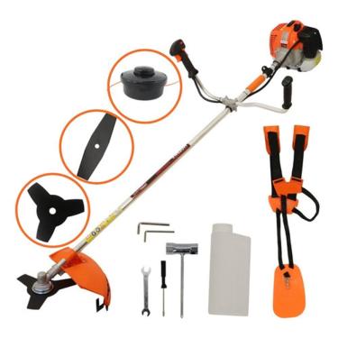 Imagem de Roçadeira A Gasolina Vulcan Vr620h + Lamina 3 Pas + Faca 2p