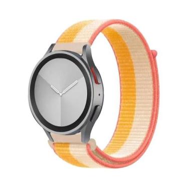 Imagem de Pulseira De Nylon De 40-44mm Para Samsung Galaxy Watch 7 FE 6 5 pro 4 