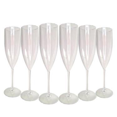 Imagem de Taças De Champanhe Acrílico Cristal 160ml - 15 Unidades Chandon Champa