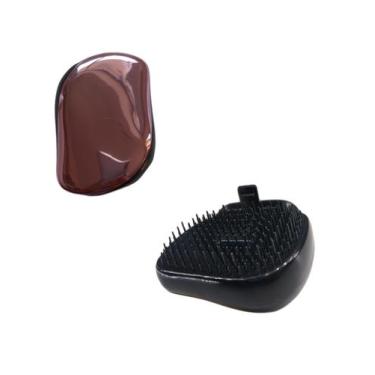 Imagem de Escova De Bolsa Mini Pocket Para Mega Hair Sem Bolinha Rosa - C&C Shop