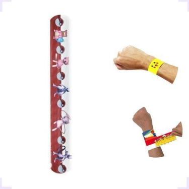 Imagem de Pulseira Pokémon Pikachu E Sua Turma Coloridos Infantil - Atelie