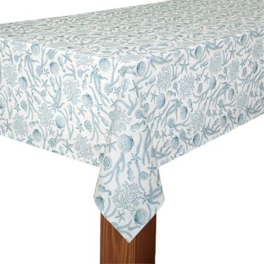 Imagem de Toalha De Mesa Copa E Cia Coloratta Sea - 6 Lugares Retangular 155 X 220 Cm