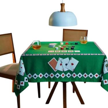 Imagem de Toalha De Mesa Para Baralho Cartas Jogos Poker Truco Lepper