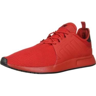 Imagem de adidas Originals Tênis masculino X_PLR, Escarlete/Carlete/Preto, 41