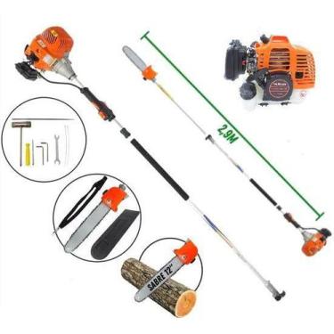 Imagem de Motopoda Vulcan VP3300L Podador de Galhos a Gasolina 33c com Extensor 