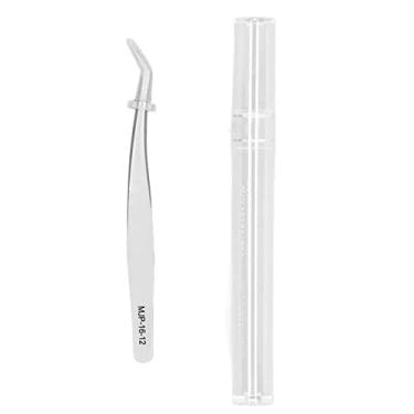 Imagem de Tweezer de ponta inclina de aço inoxidável