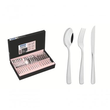 Imagem de Faqueiro Pacific 36 Peças em Aço Inox Alto Brilho Tramontina