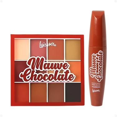 Imagem de Kit Luisance Mauve Chocolate:1 Paleta  de Sombras e 1 Máscara para Cílios Marrom