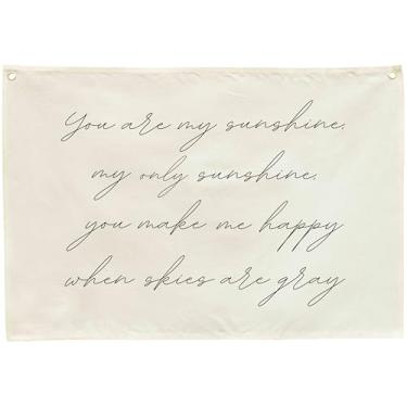 Imagem de Faixa de berçário decoração de parede - bandeira de pendurar boho, bandeiras de cartaz - para quarto de bebê, menino, menina, sala de jogos, sala de aula, presente de bebê, chá de aniversário, Natal