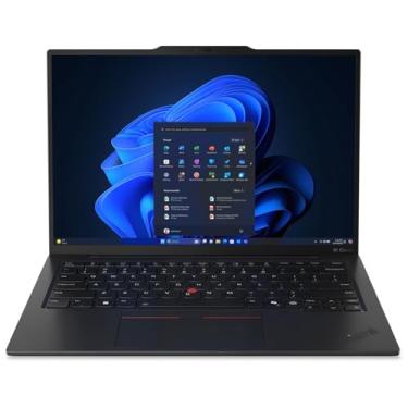 Imagem de Lenovo ThinkPad X1 Carbon Gen 13 Aura Edition ultrafino, Intel Ultra 7 258V, 35.6 cm 2.8K (2880 x 1800), OLED, AG/AR, 32GB DDR5, SSD 2TB Gen 5, Câmera IR 1080p, WiFi 7.0, Win 11 Pro - Preto