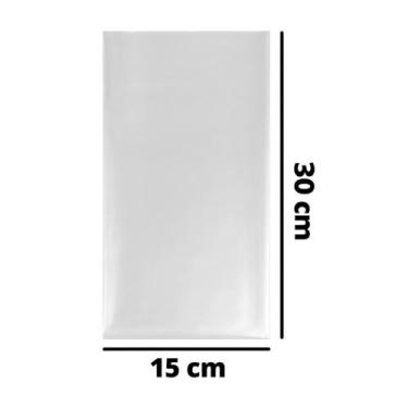 Imagem de Saco Plástico Transparente Pp 2kg - Diversos Tamanhos - EnduPlast, 15x