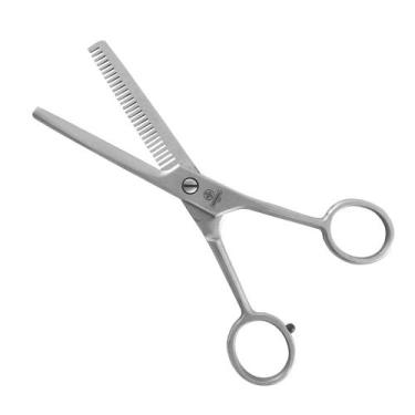 Imagem de Tesoura Inox Desbastar Profissional Bronze - Mundial