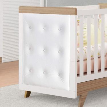 Imagem de Kit Botões encapados 2 Peças Berço Retrô Móveis Peroba