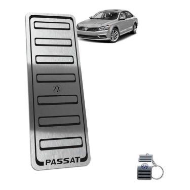 Imagem de Descanso de Pé Aço Inox Passat Highline 2017 A 2019 Preto