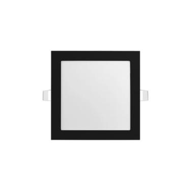 Imagem de LUMINARIA DE EMBUTIR 225X225 20W 1375LM 6500K JET BLACK PROSHIELD UV