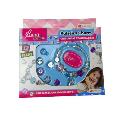Imagem de Kit Pulseira Charm Infantil Laura Fashion - Shiny Toys