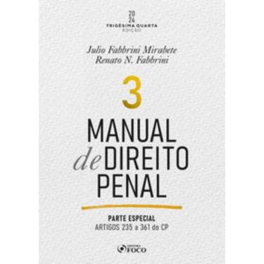 Imagem de Manual De Direito Penal - Parte Especial - 34Ed/24