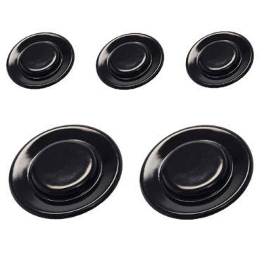 Imagem de Kit espalhador tampa para fogão brastemp bfs5tar - 5b - MDR DISTRIBUID
