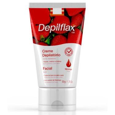 Imagem de Creme Depilatório Facial Morango Depilflax 50G