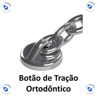 Imagem de Gancho Botão para Tração de Dente Incluso com Corrente - Morelli
