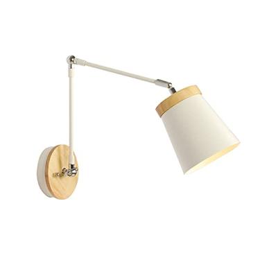 Imagem de Luminária de parede industrial, luminária de parede de braço longo ajustável, luminária de parede, lâmpada retrô, luz rústica para cozinha, café, ilha, bar, sala de estar, loft