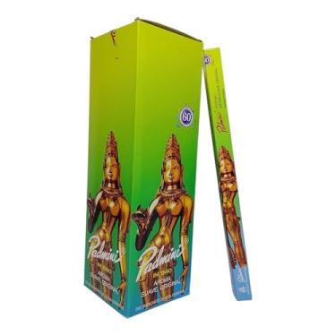 Imagem de Incenso Indiano Padmini Azul Caixa 25 unidades 8 varetas