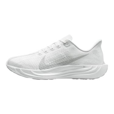 Imagem de Nike Pegasus Plus Road Tênis de corrida masculino (FQ7262-003, tom platinado/fantasma/preto/vermelho universitário), Branco/cinza lobo/platina pura, 46