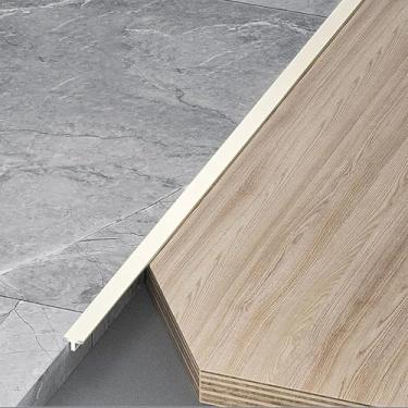Imagem de Perfil De Transição De Alumínio Anodizado, Trilho De Compensação Plano Para Azulejos & Laminados - 3 Peças, Tiras De Extremidade De 100cm Para Acabamento De Piso E Tra, Warmwei?, Breite: 4mm