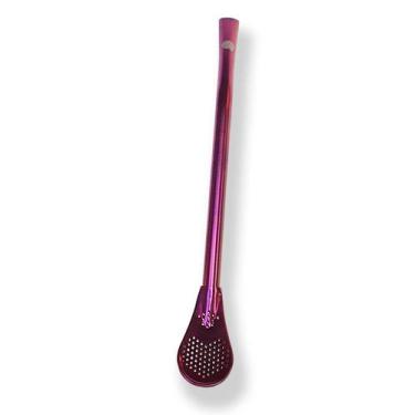 Imagem de Canudo de Inox Chimarrão 15cm - Reutilizável - CAN.U.DO, Roxo