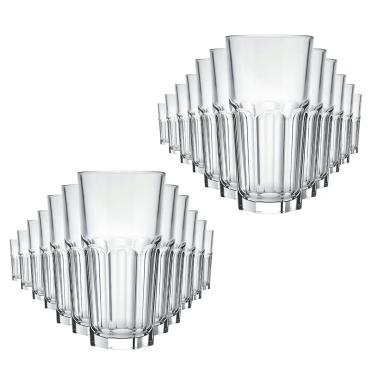 Imagem de Copo Long Drink de Vidro Bristol 340ml 12 unidades - Nadir 2611