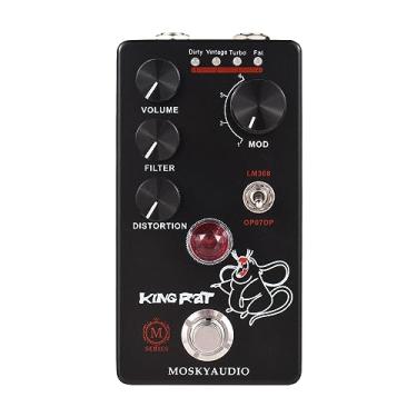 Imagem de Mingzhe Fuzz Distortion Guitar Efeito Pedal Com 4 Modos para Guitarristas Elétricos