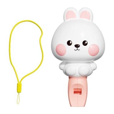 Imagem de EHJRE Apito de animal fofo de desenho animado, instrumento musical com som para crianças de 3 anos ou mais, Coelhinho