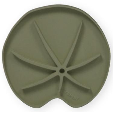 Imagem de Treleaf Lili Sausr – 25,4 cm Lily Pad Shaped Plant Saucer & Drip Tray – Bandeja decorativa de umidade e coletor de derramamento para plantas de interior – Design ecológico impresso em 3D - Verde