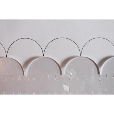 Imagem de YJIUYUANQ 1 régua de acrílico de 4 a 5 mm - modelo acolchoado para projetos de bordado