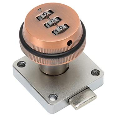 Imagem de Zerodis Combinação Cam Lock Segurança Inteligente Fechaduras de Porta Inteligentes Acessórios Fechadura de Gaveta de Segurança Codificada para Armários e Armários Combinação Cam Lock de Porta Com
