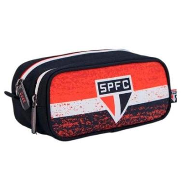 Imagem de Estojo Escolar Duplo São Paulo 2 Compartimentos Xeryus-Unissex