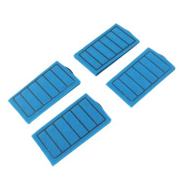 Imagem de Acouto 4pcs Cartuchos de Aquário Azuis Com Carvão Ativado para Elementos de Substituição de Tartaruga