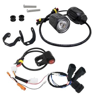 Imagem de Kit de luz LED de alto brilho com chicote de fios compatível com Honda CT125 Trail 125 Hunter Cubb (2019-2024) (Day white #2)