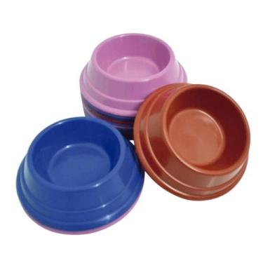 Imagem de Comedouro e Bebedouro Gato Cores Sortidas em 140ml com 1 Unidade - SAO