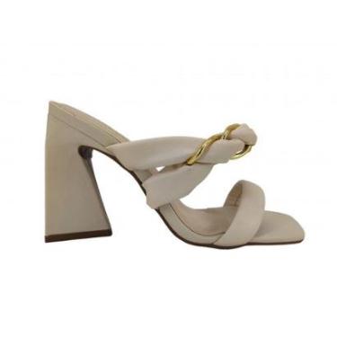 Imagem de Tamanco Bebecê Salto Geométrico Feminino T8635-218-Feminino