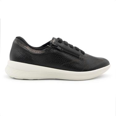 Imagem de Tênis Usaflex Feminino Zíper Lateral Casual UC06007-Feminino